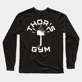 Viking God Thor's Gym Club Long Sleeve T-Shirt